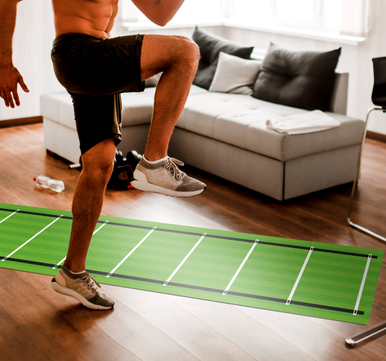 Hız eğitim merdiveni 5 metre gençler pvc halı - TenStickers