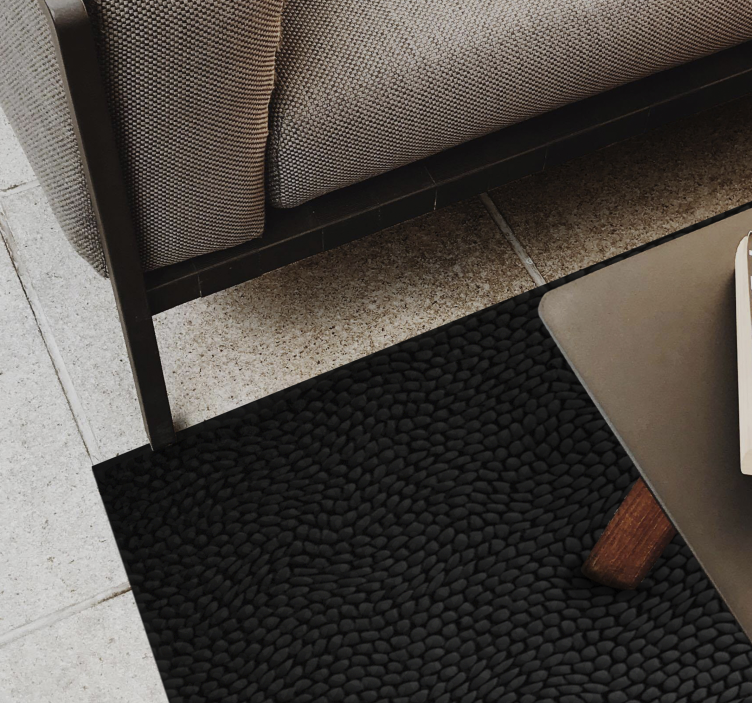 Kürk taklit hayvan baskı vinil halı - TenStickers