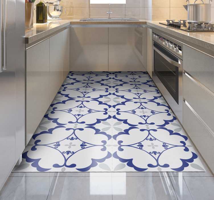 Hafif vinil halı mozaik yer karoları - TenStickers