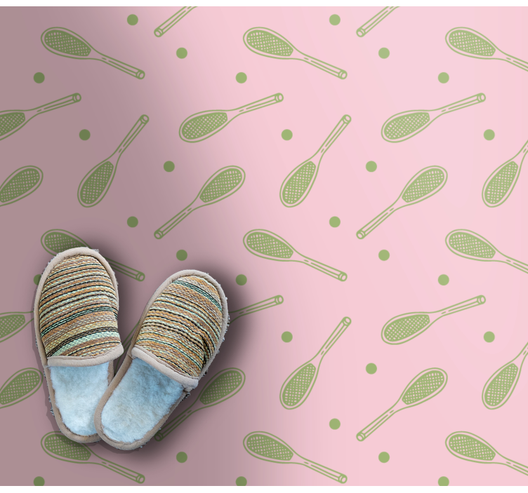 Raket deseni oyunlar pvc halı - TenStickers