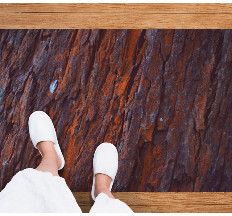 Rustik ahşap tahıl etkisi vinil halı - TenStickers