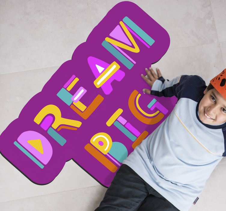 Yüksek kaliteli rüya büyük vinil halı - TenStickers