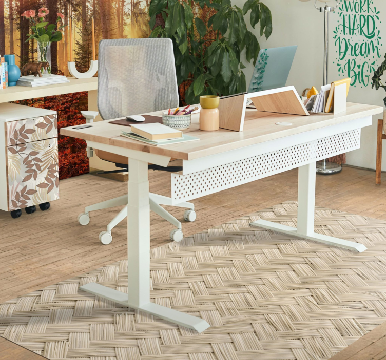 Saz alan kilim eski halı - TenStickers