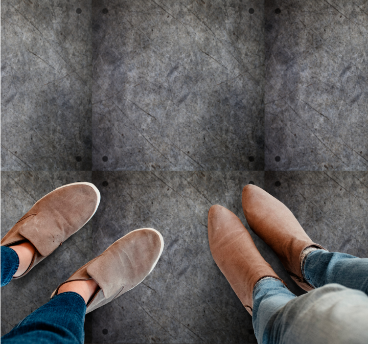 Soyut mermer tasarım pvc halı - TenStickers