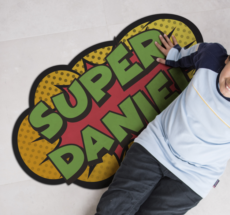 Süper güçlü kişiselleştirilmiş paspas - TenStickers