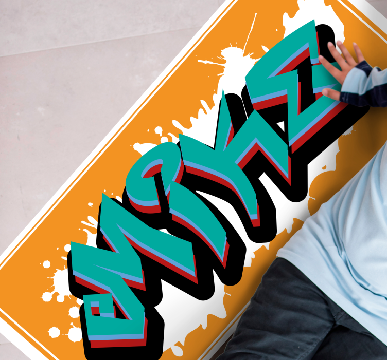 Vahşi stil kral grafiti kişiselleştirilmiş mat - TenStickers