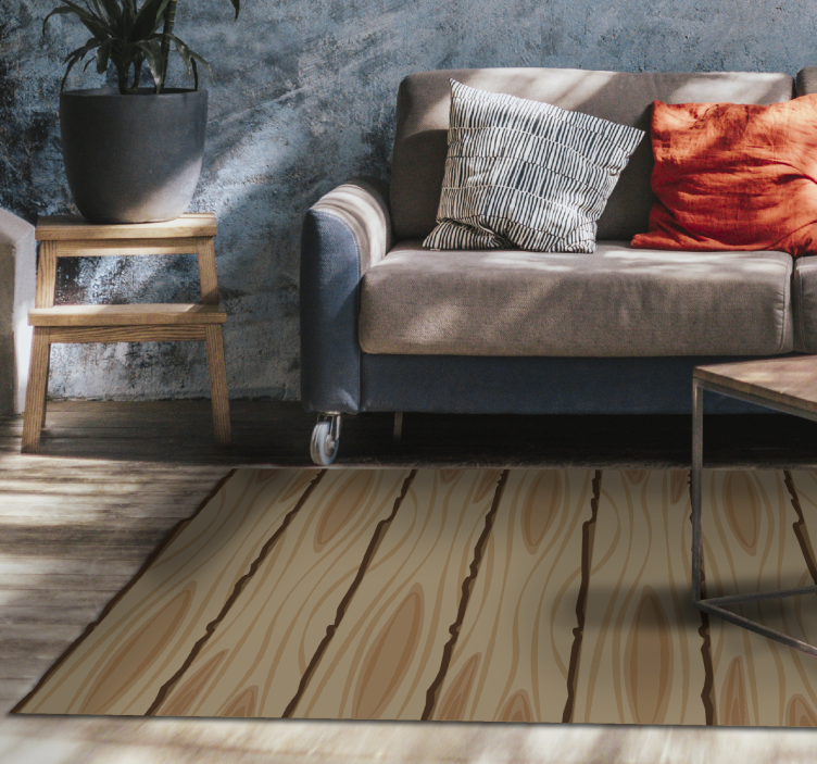 Vinil halı ahşap çizgili ahşap döşeme - TenStickers