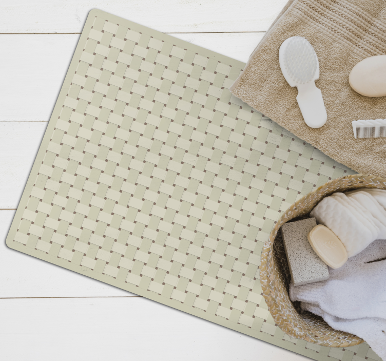 Vinil halı bambu doku ahşap döşeme - TenStickers