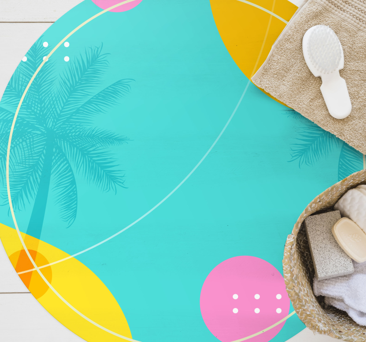 Yaz anıları modern kilim - TenStickers