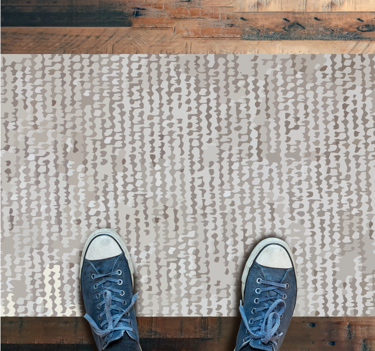 Yumuşak nötr desen yatak odası pvc halı - TenStickers