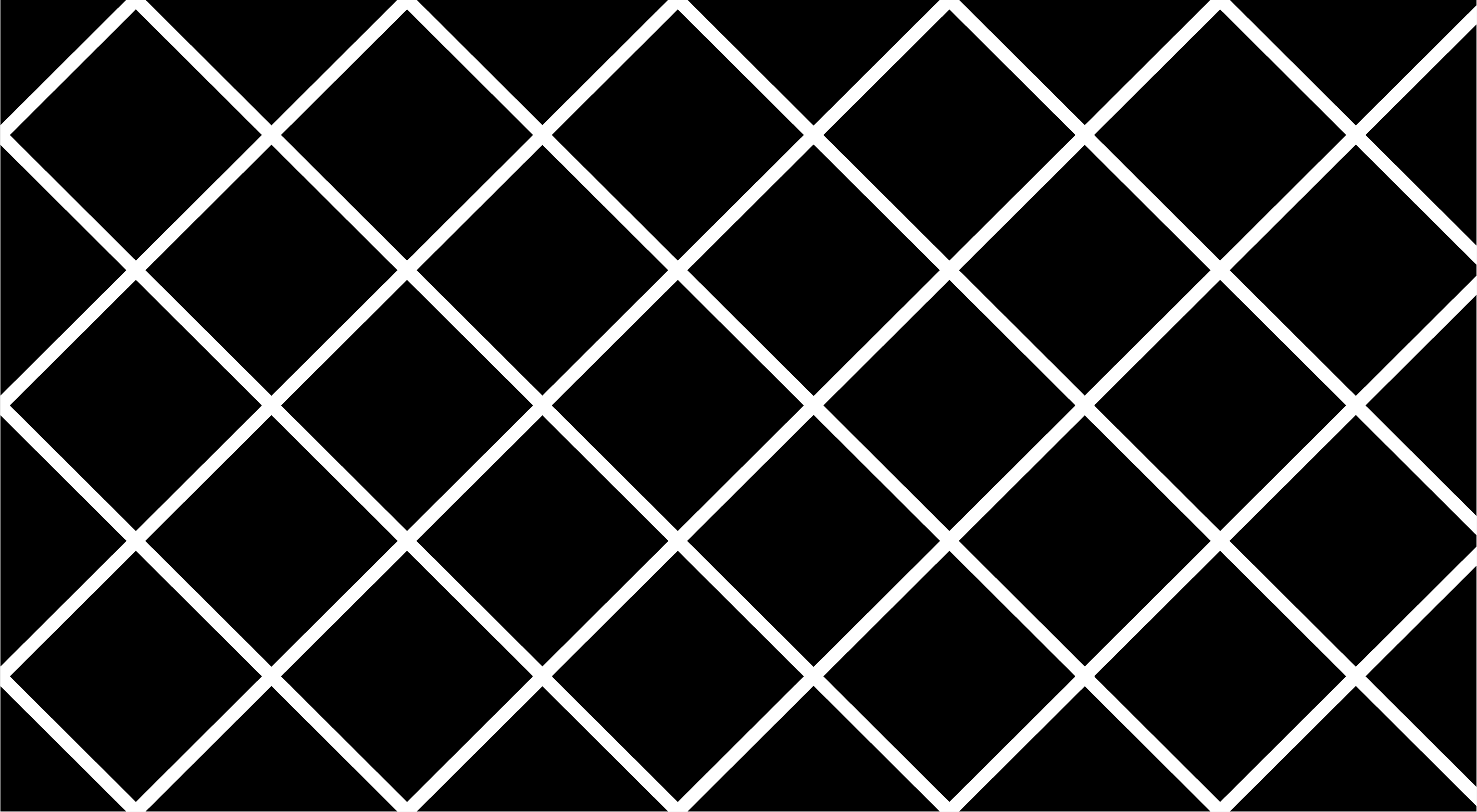 Modern geometrik çizgiler siyah pvc halı - TenStickers