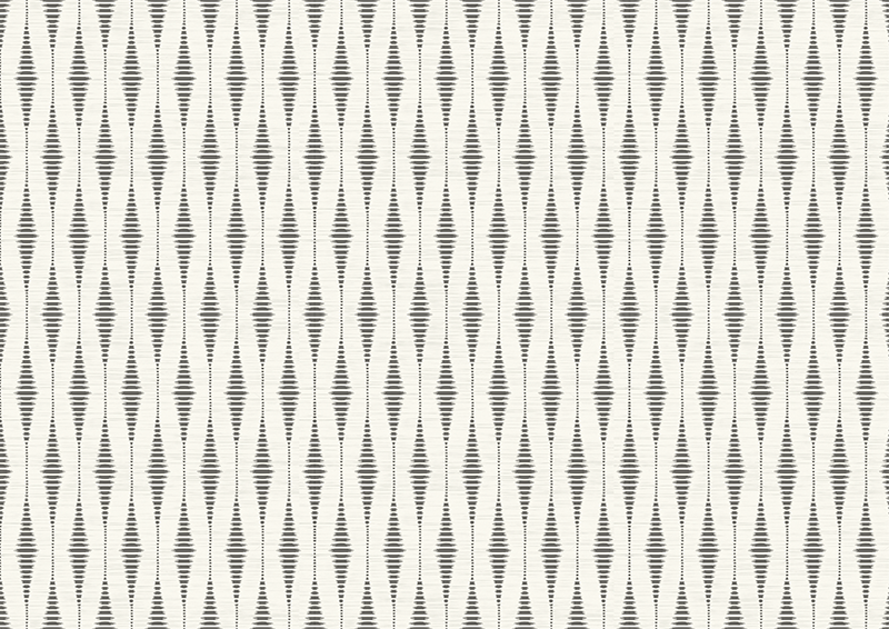 rabaul ikat gri ve bej modern pvc halı - TenStickers