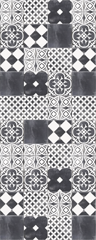 çimento ardesia mutfak pvc halı - TenStickers