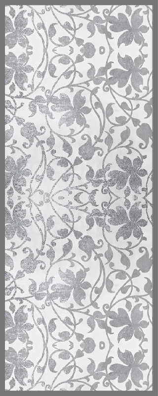 çimento damask mutfak pvc halı - TenStickers