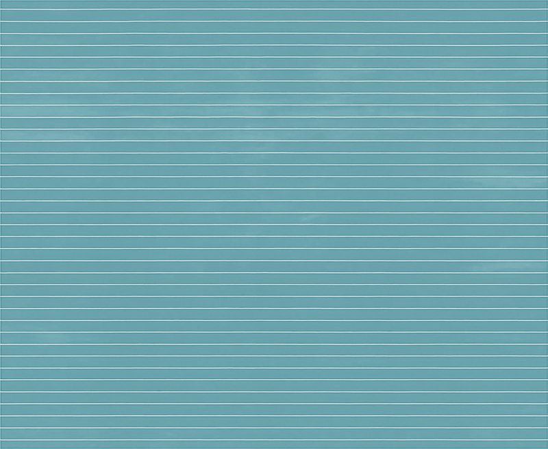 Yatay çizgili tasarım mavi pvc halı - TenStickers