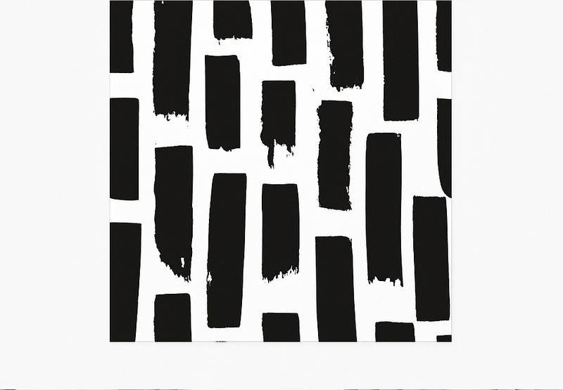 Modern boya darbeleri kare pvc halı - TenStickers