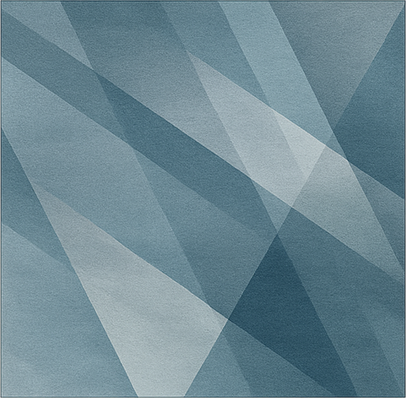 Soyut geometrik gradyan yemek odasi pvc halı - TenStickers