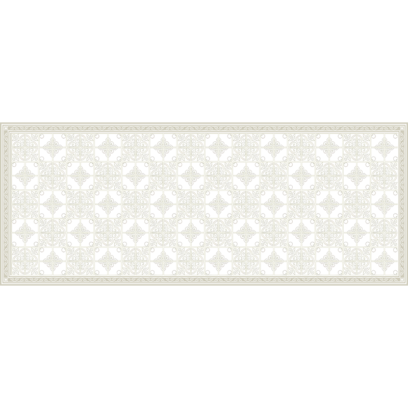 Mutfak pvc halı klasik vanilya - TenStickers