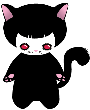 Hayvan pvc halı bebek kedi canavarı - TenStickers