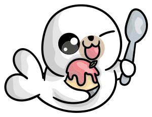 Hayvan pvc halı anime bebek fok - TenStickers