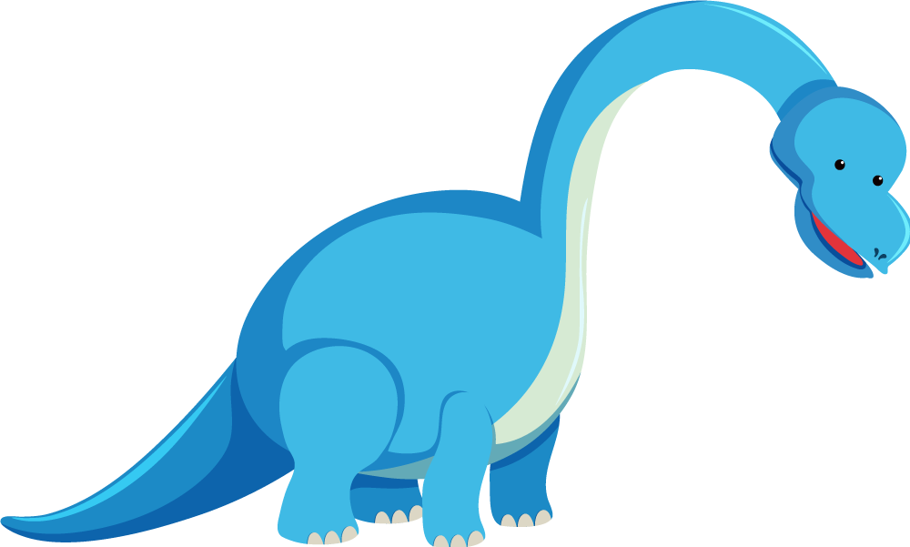 Hayvan pvc halı sevimli dinozor figürü - TenStickers