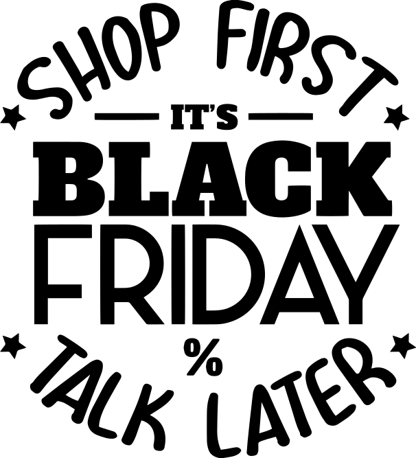 Black friday vinil halı - Önce al, sonra konuş - TenStickers