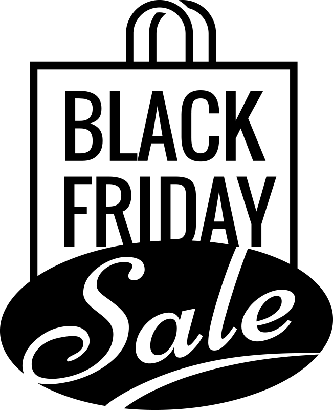 Black friday vinil halı - kara cuma İndİrİmİ - TenStickers