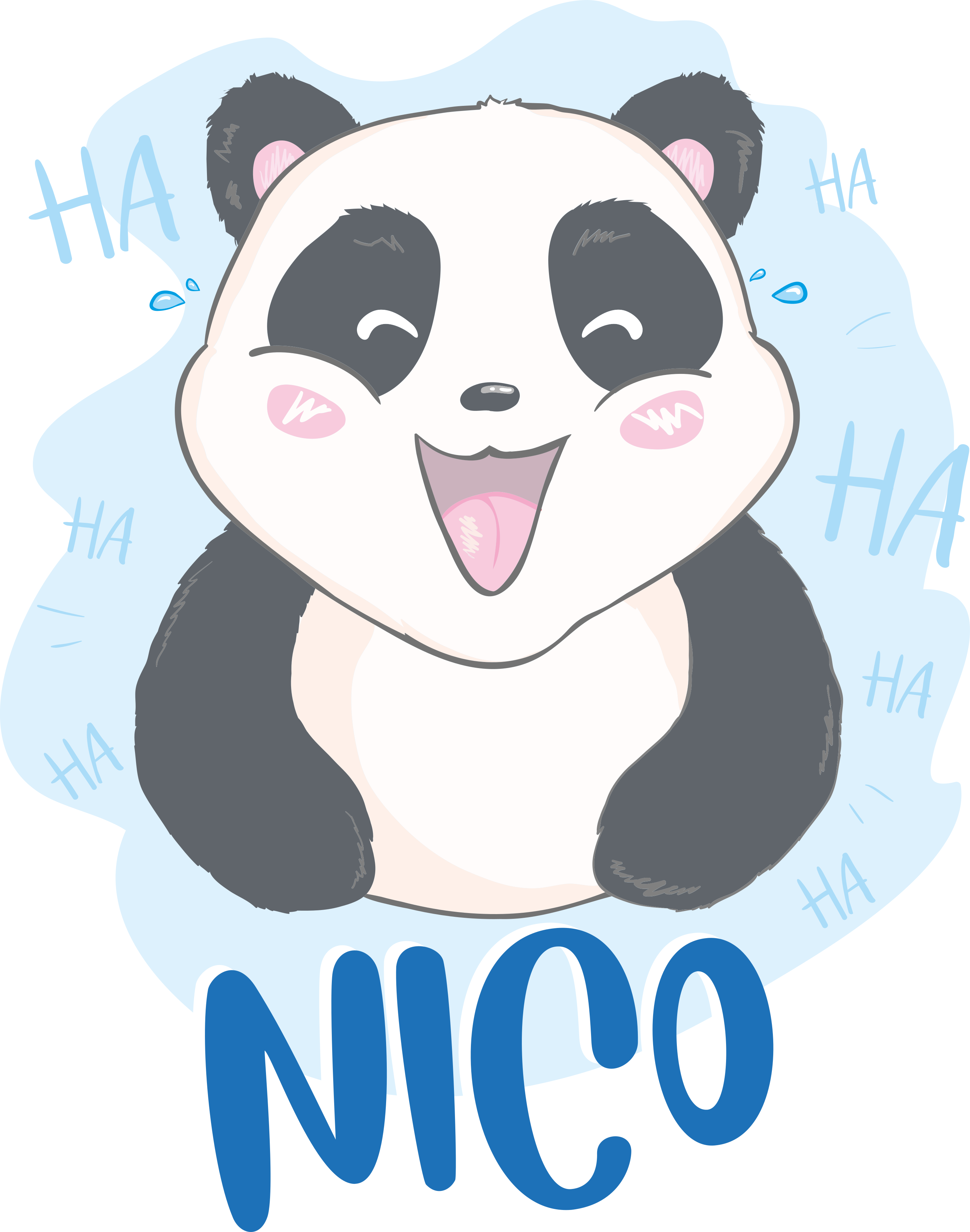 Hayvan pvc halı bebek panda ismiyle şaşırdı - TenStickers