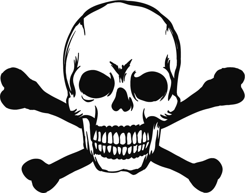 Cadılar bayramı pvc halı araba kafası - TenStickers