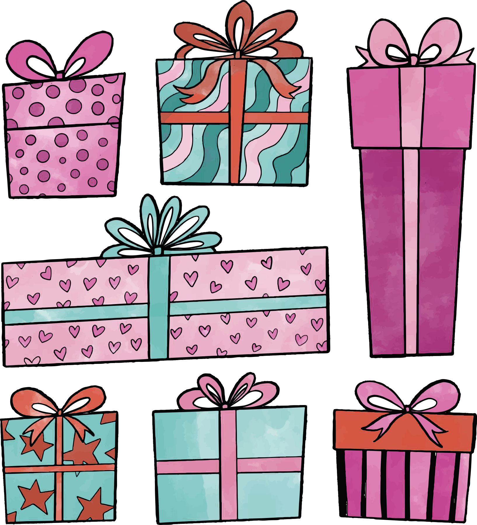Noel pvc halı hediye seti - TenStickers