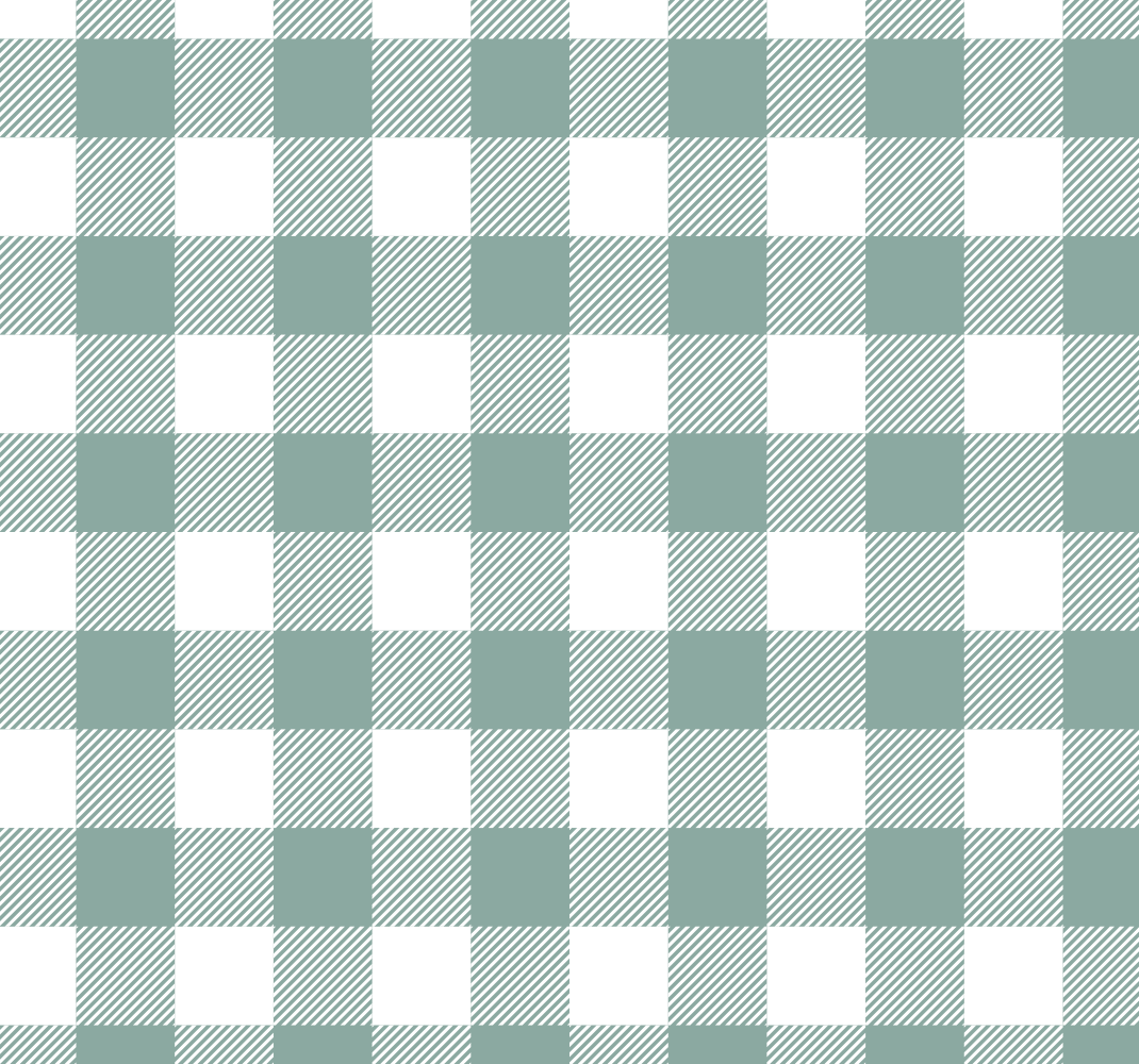 Mutfak pvc halı yeşil tartan - TenStickers
