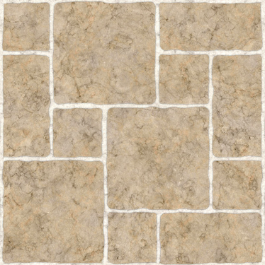 Banyo pvc halı bej taşlar - TenStickers