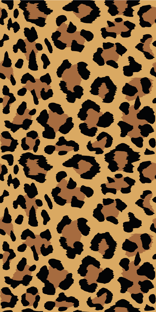 Hayvan baskı pvc halı panter deseni - TenStickers