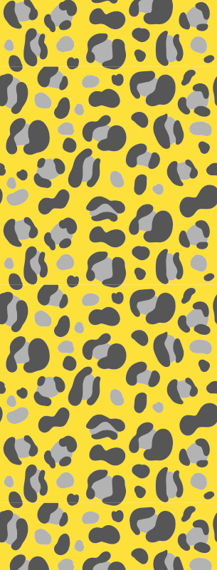 Hayvan baskı pvc halı - pantone leopar deseni - TenStickers