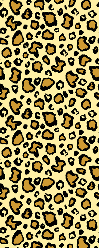 Hayvan baskı pvc halı leopar desen klasik model - TenStickers