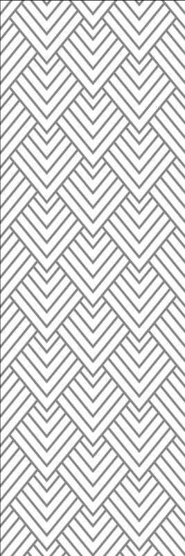 Geometrik pvc halı beyaz üçgen desenli - TenStickers
