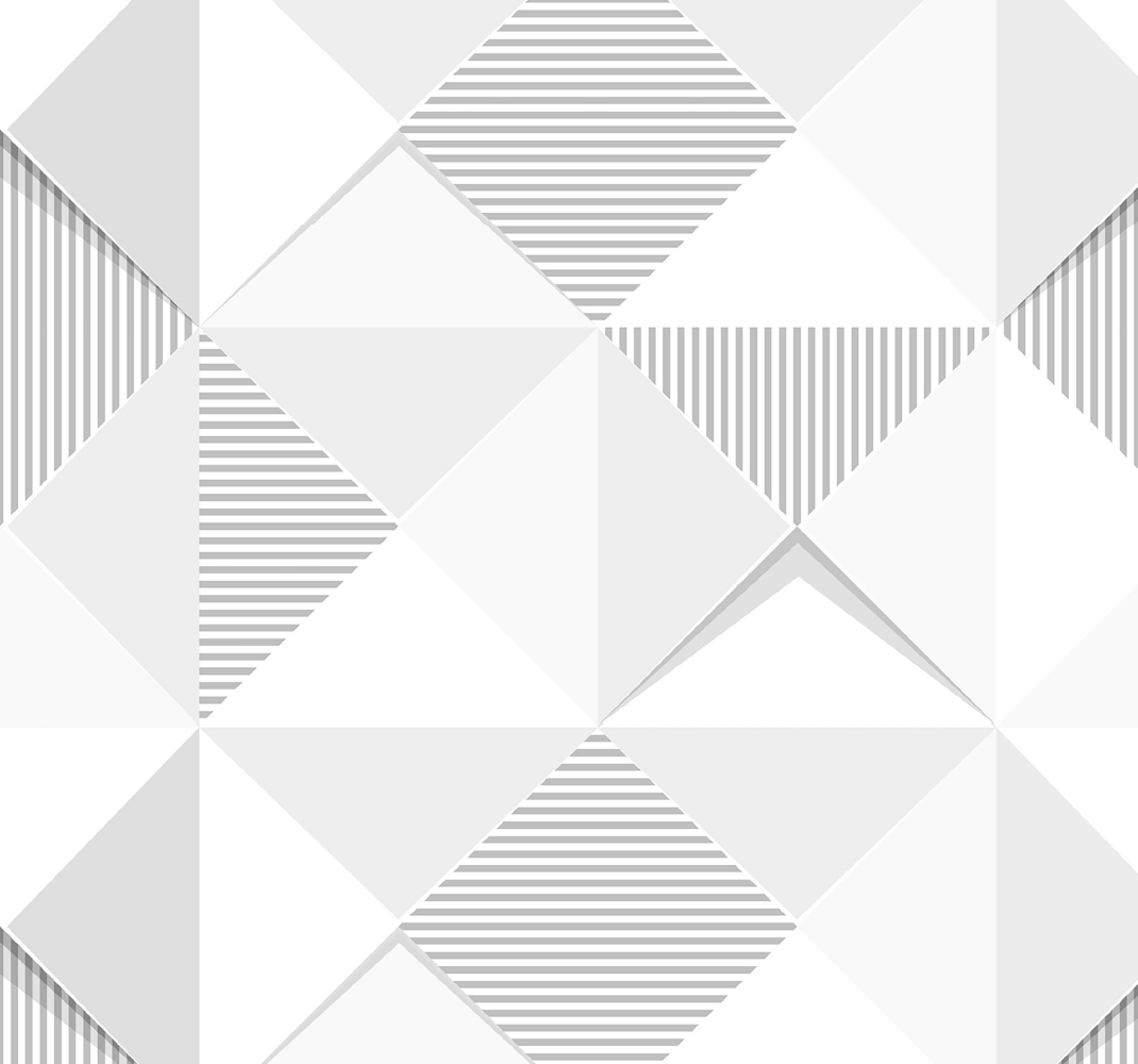 Geometrik pvc halı 3d beyaz kareler - TenStickers