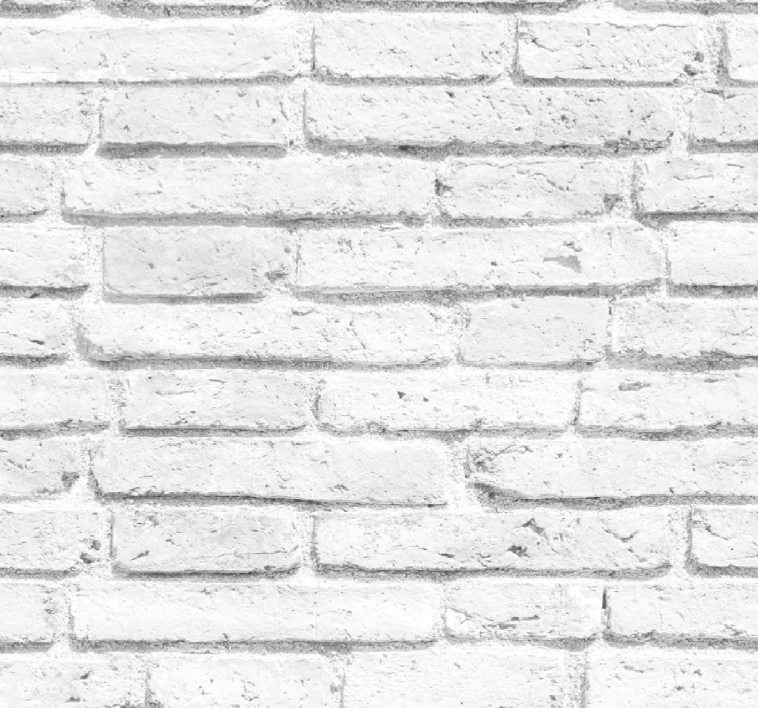 Yatak odası pvc halı beyaz tuğla dokusu - TenStickers