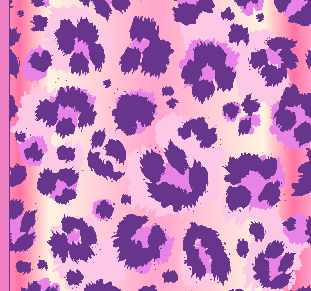 Yatak odası pvc halı pembe leopar postu - TenStickers