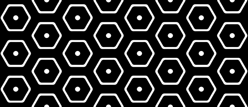 Geometrik pvc halı - minimalist geometrik desen - TenStickers