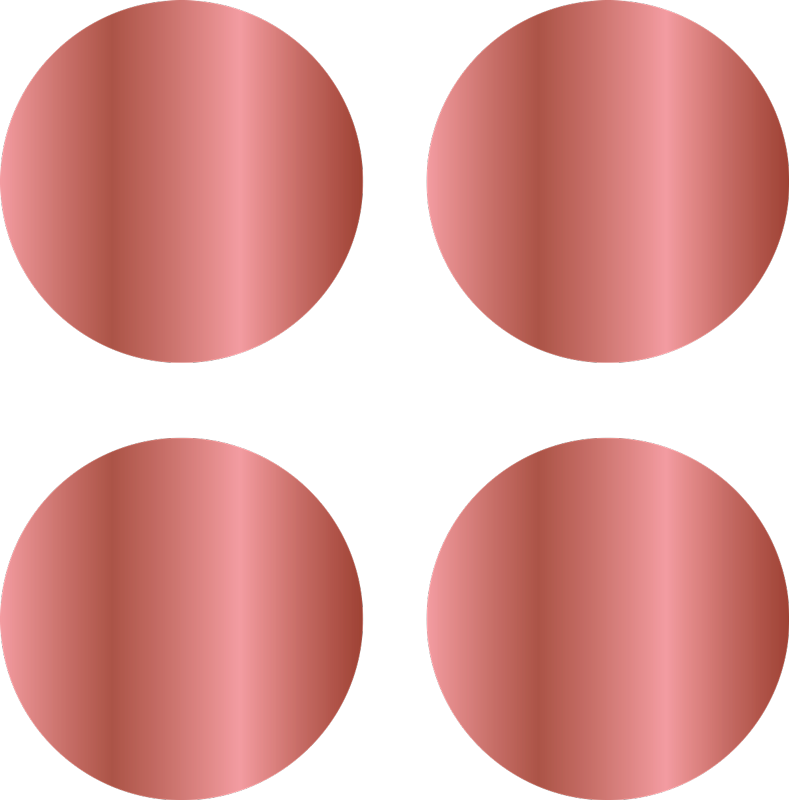 Geometrik pvc halı pembe altın benekli - TenStickers