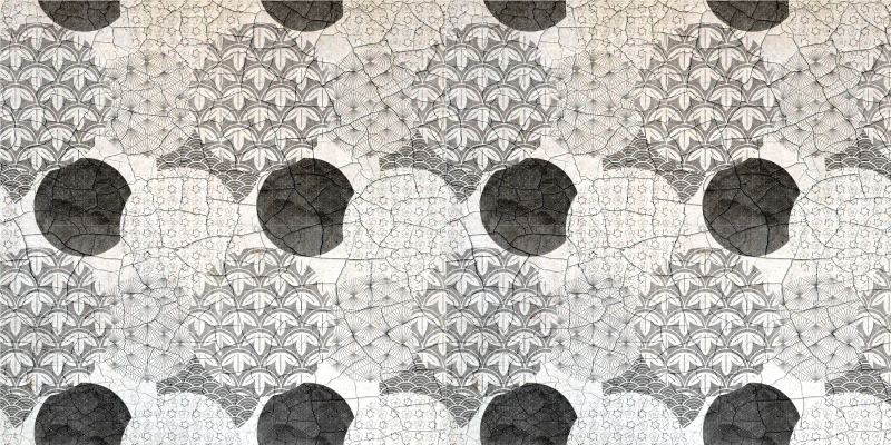 Geometrik pvc halı - doğulu geometrik desen - TenStickers