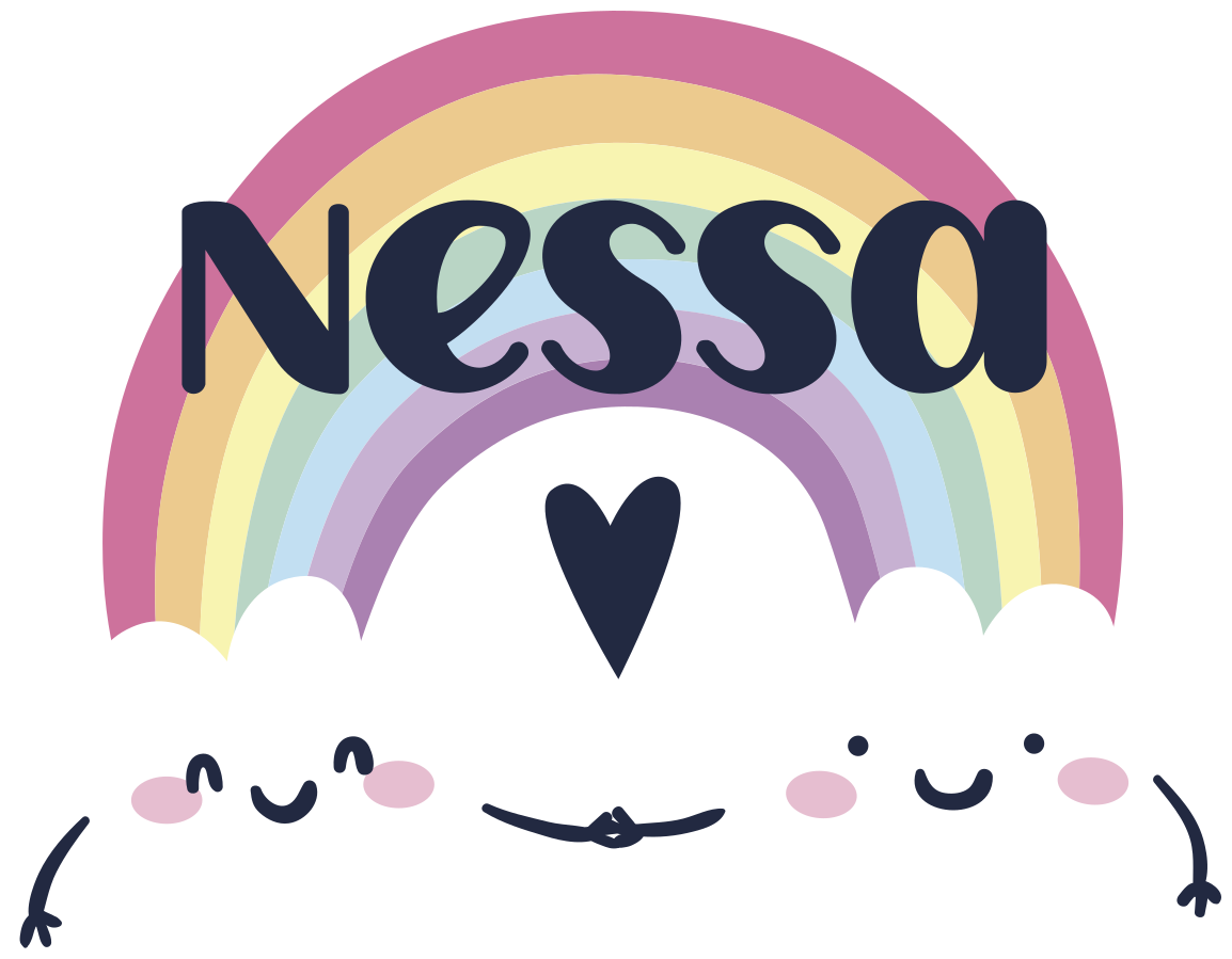 Çocukta pvc halı kişiselleştirilmiş gökkuşağı - TenStickers