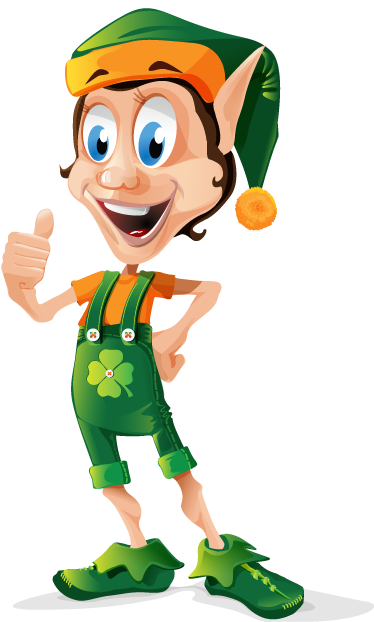 Çocukta pvc halı clover elf - TenStickers