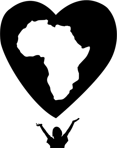 Dünya haritası pvc halı afrika kalbi - TenStickers