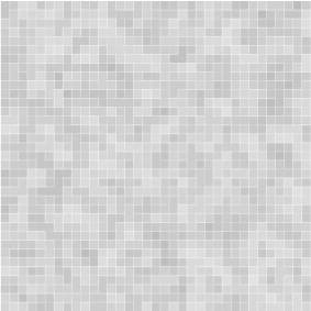 Banyo pvc halı beyaz gri karo mozaik - TenStickers