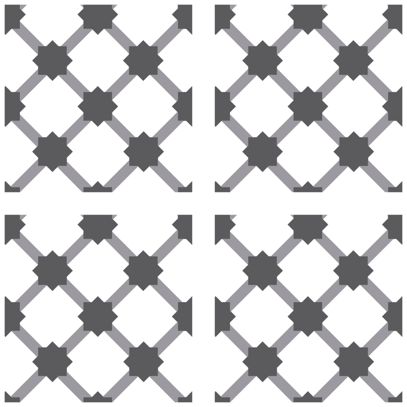 Mutfak pvc halı - retro portekiz karo Çıkartması - TenStickers