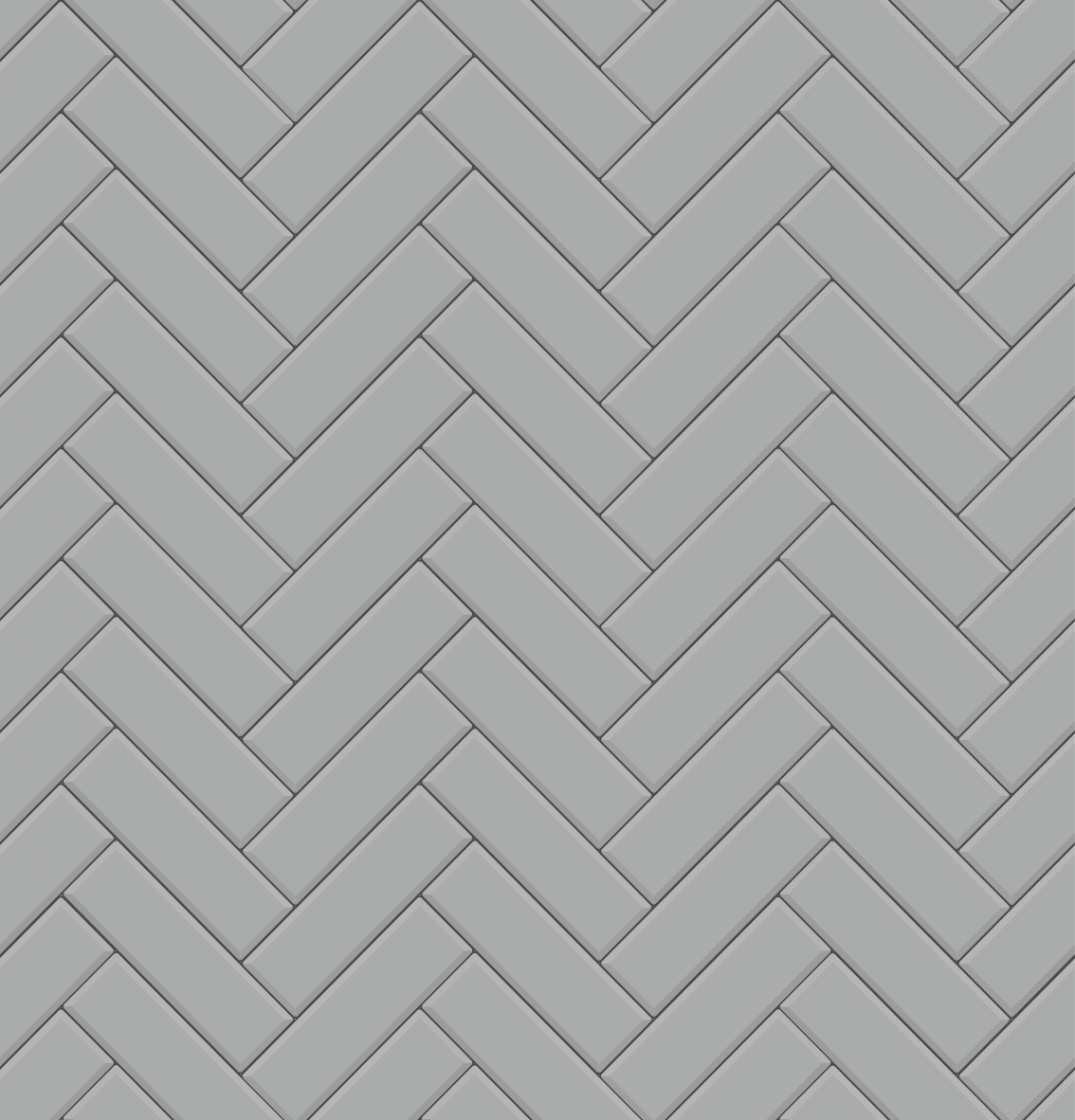 Mutfak pvc halı gri zigzag desenli - TenStickers