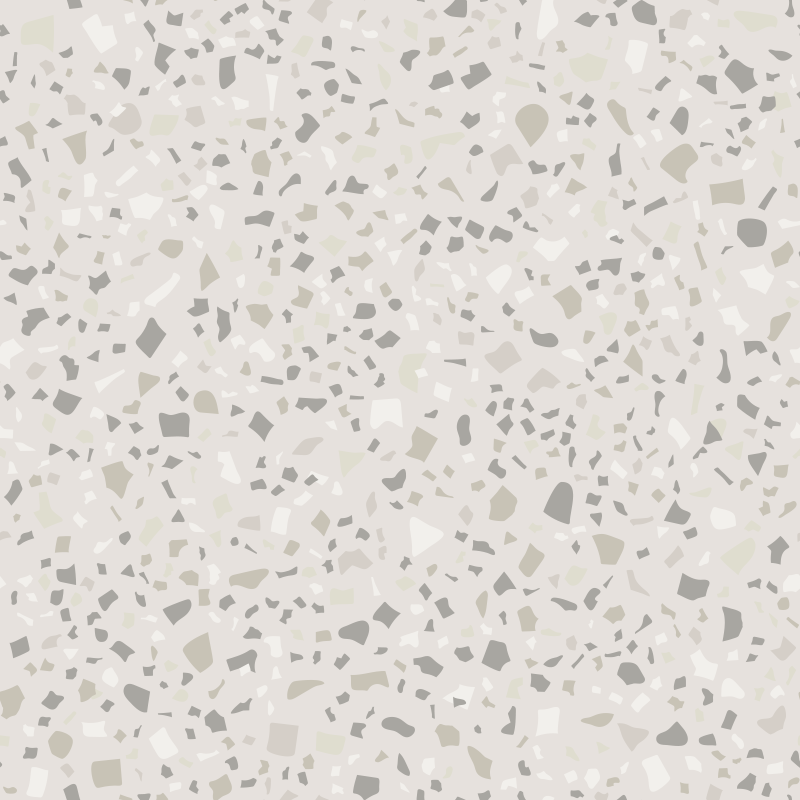 Mutfak pvc halı gri terrazzo - TenStickers