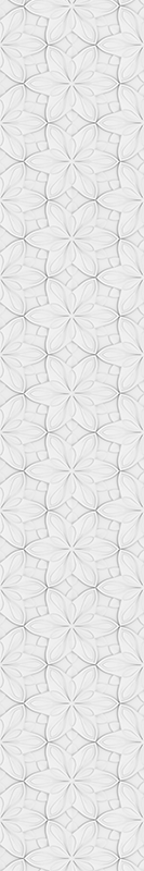 Mutfak pvc halı çiçekli minimalistik altıgen karolar - TenStickers